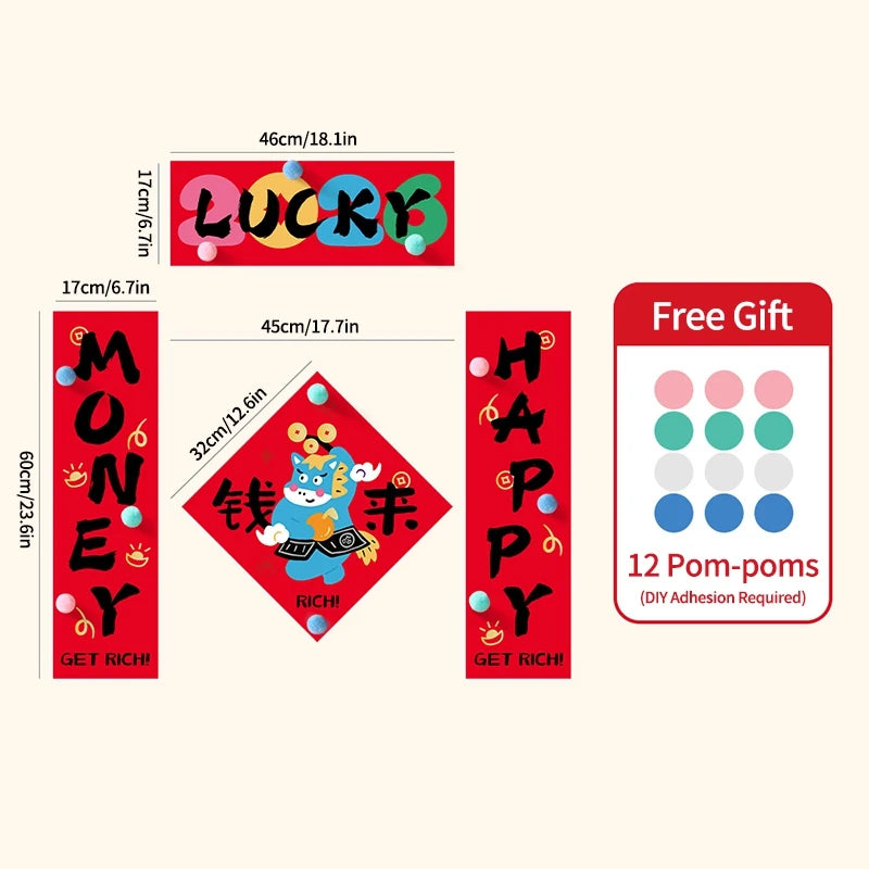 Eightfold Fortune Horse Couplet