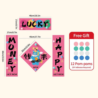 Eightfold Fortune Horse Couplet