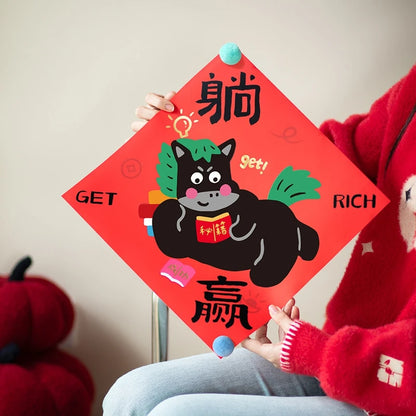 Eightfold Fortune Horse Couplet