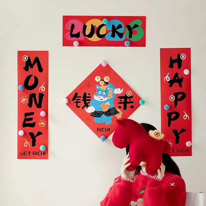 Eightfold Fortune Horse Couplet