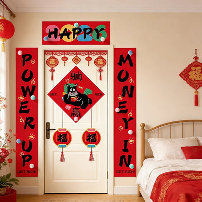 Eightfold Fortune Horse Couplet