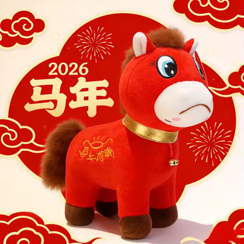 Crying Horse Plush Mascot