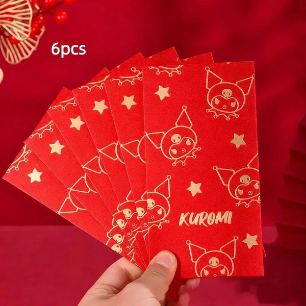 Kuromi Angpao 6 Pcs